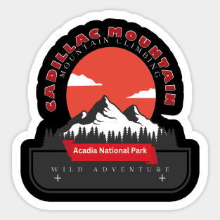 Cadillac Mountain Sticker